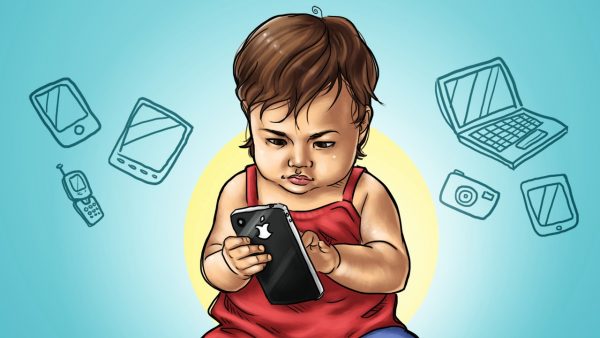 The dangers of gadgets for children