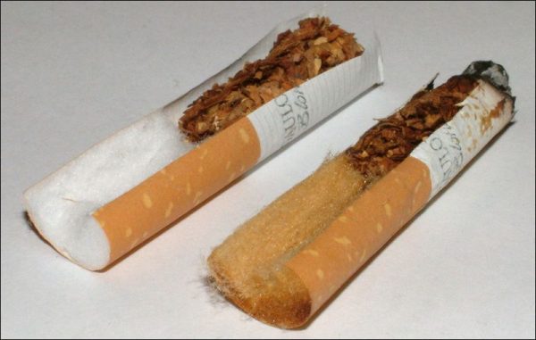 Состав современных сигарет