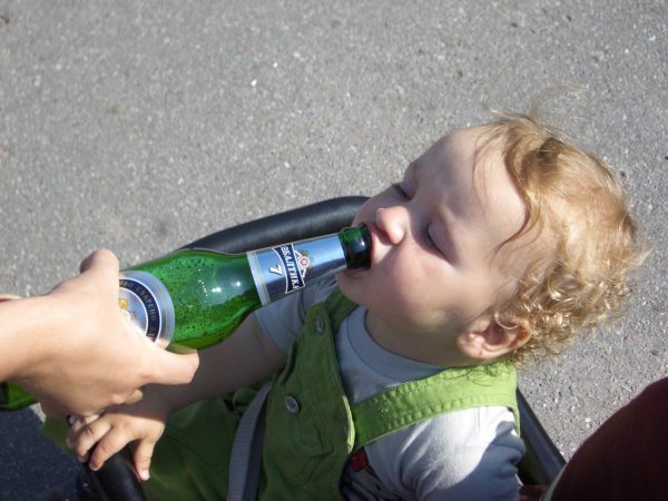 Последствия детского алкоголизма