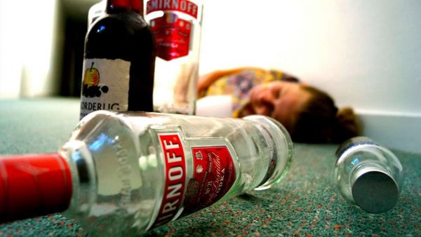 The lethal dose of alcohol