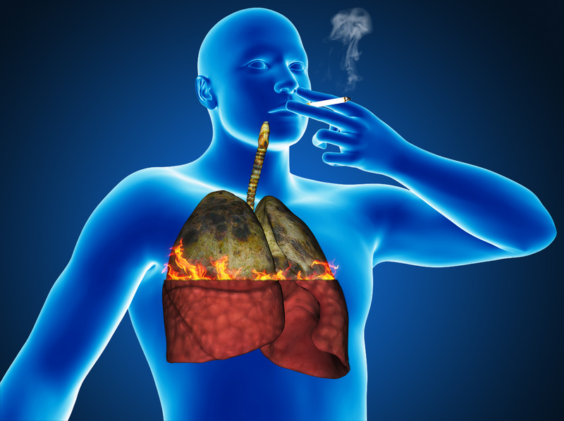 The effect of cigarettes on lungs the negative effects of nicotine