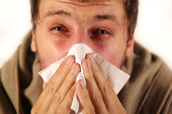 runny nose after drinking alcohol