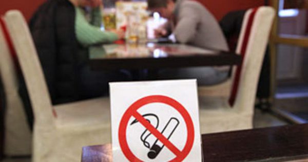the penalty for Smoking in cafe